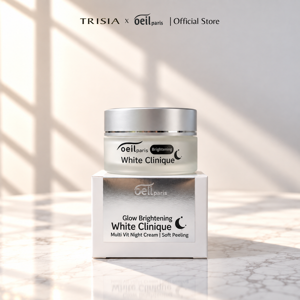 OEIL PARIS Brightening White Clinique Night Cream