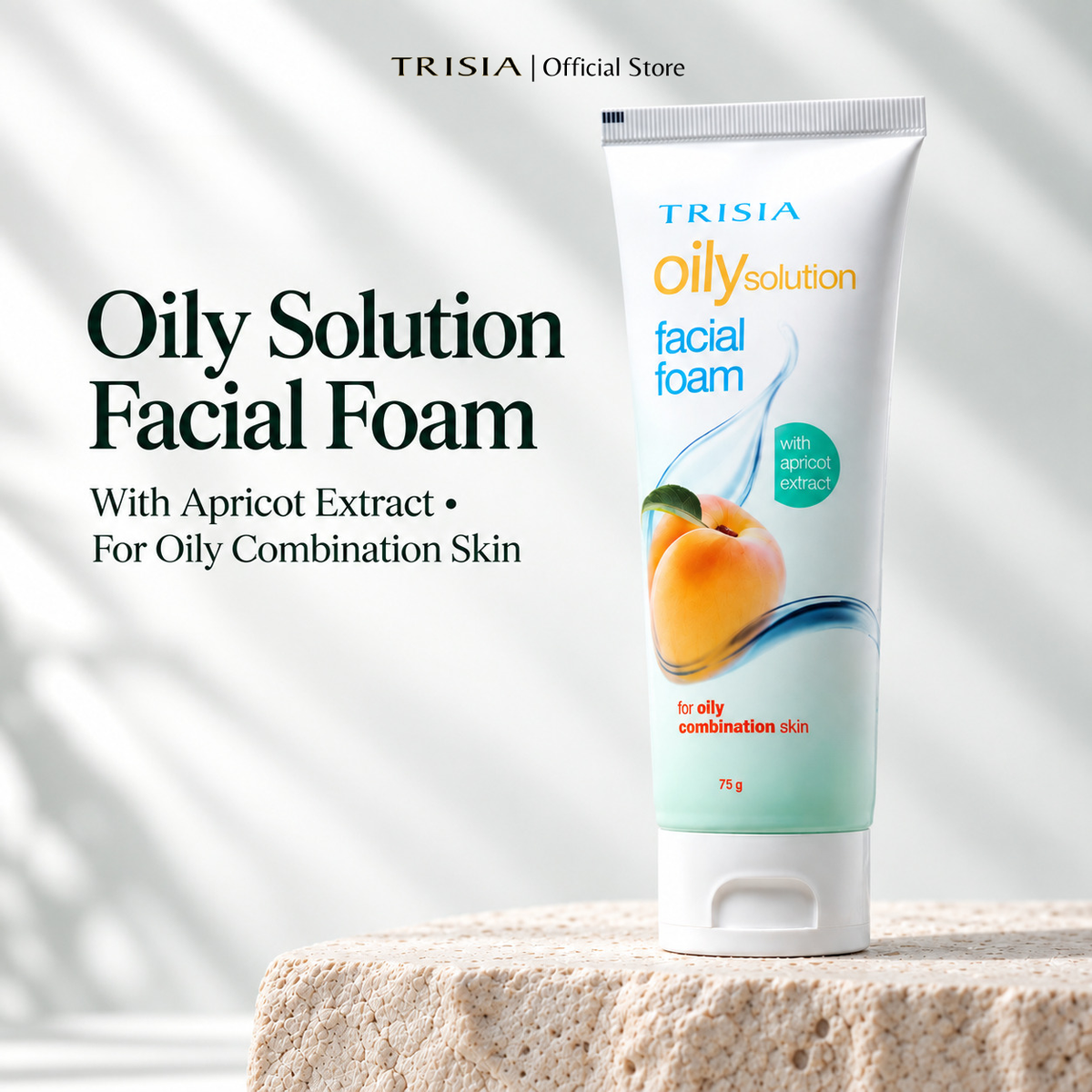 Facial Foam Oily Solution Apricot