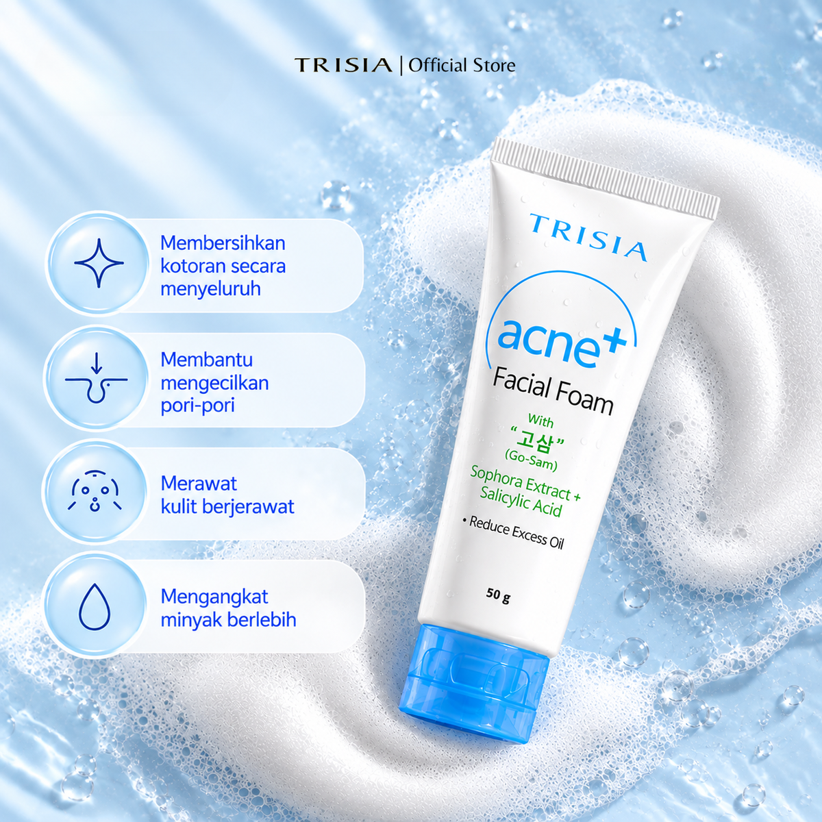 Facial Foam Sophora Anti Acne