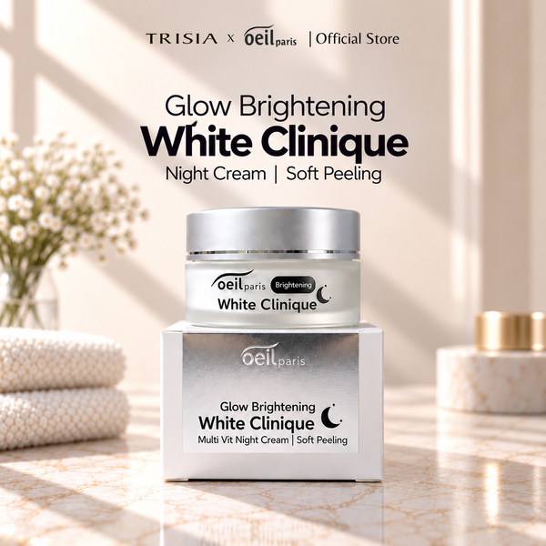 OEIL PARIS Brightening White Clinique Night Cream