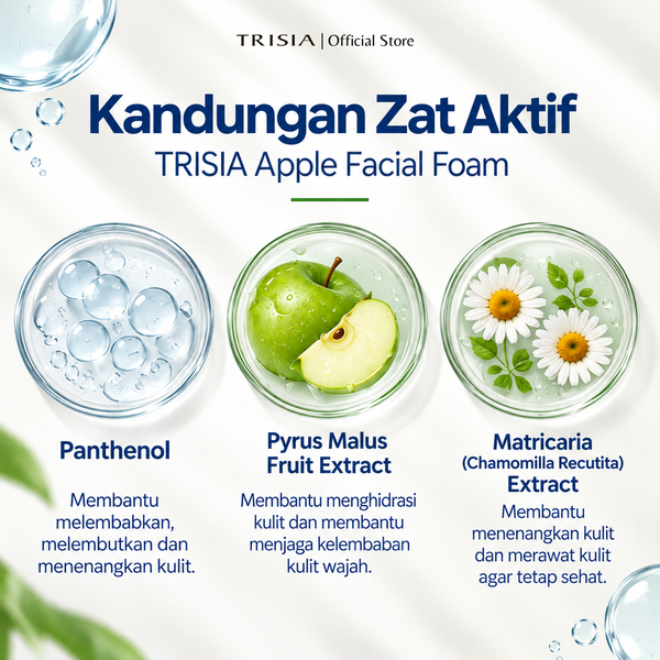 Facial Foam Apple