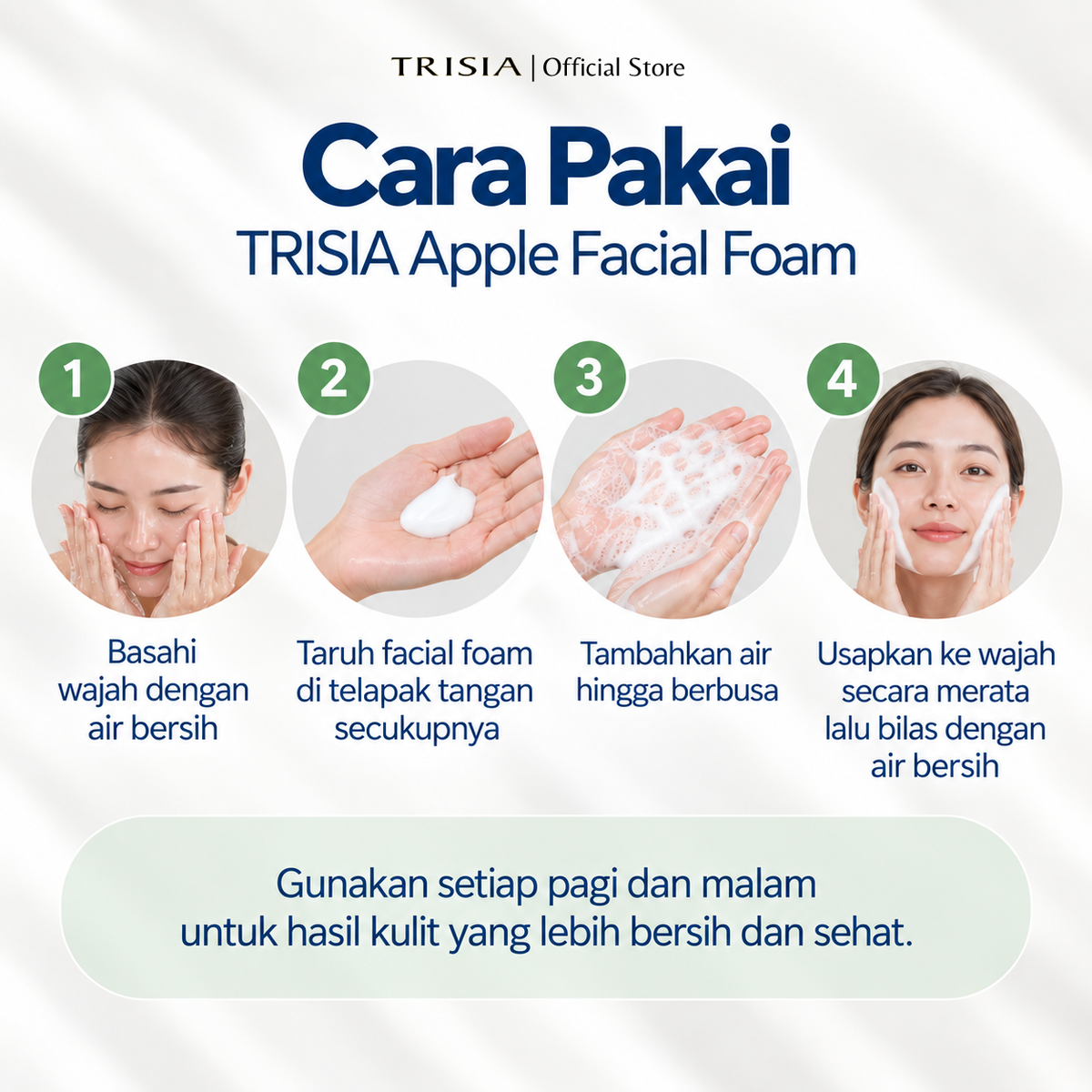 Facial Foam Apple