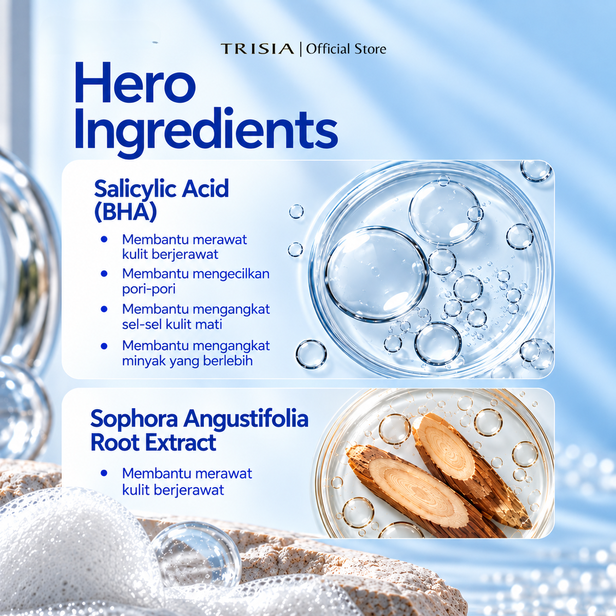 Facial Foam Sophora Anti Acne
