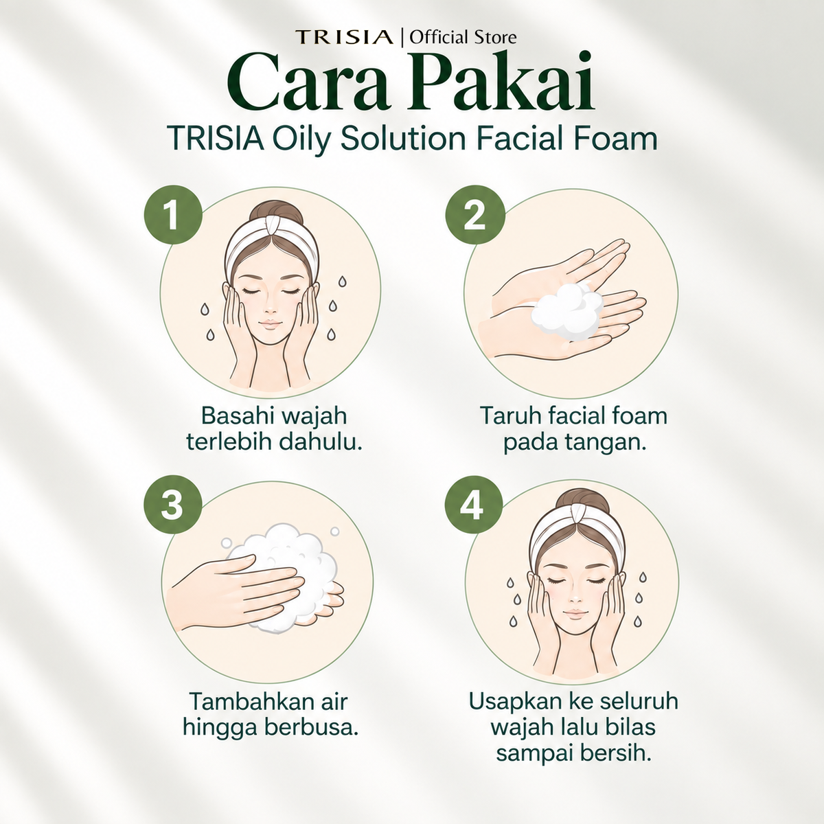 Facial Foam Oily Solution Apricot