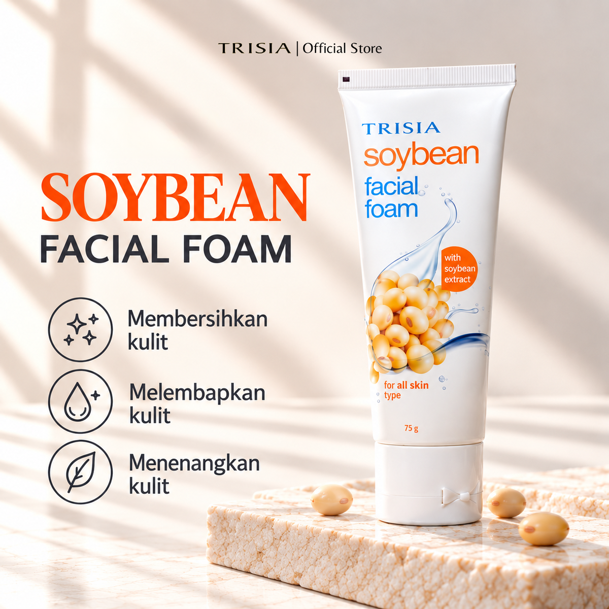 Facial Foam Soybean