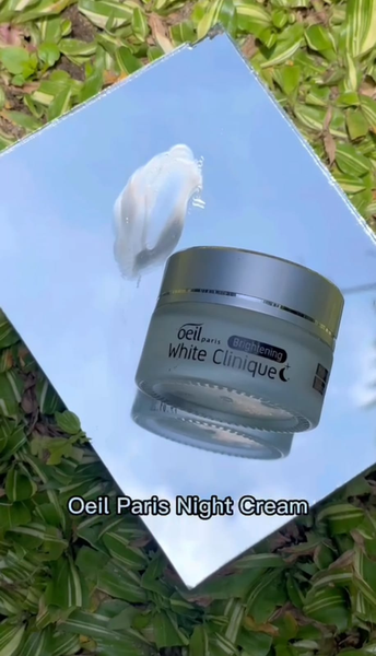 OEIL PARIS Brightening White Clinique Night Cream