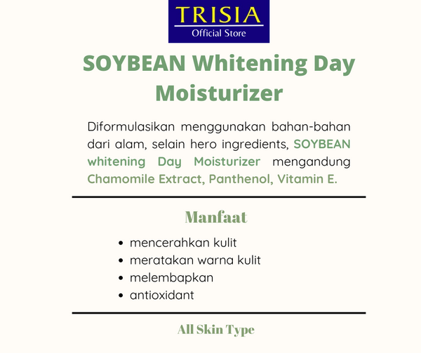 Soybean Whitening Day Cream SPF - 18