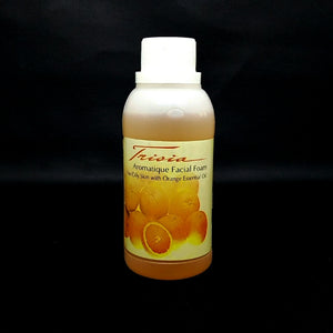 Orange Facial Foam for Oily Skin